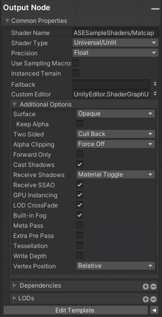 Unity Products:Amplify Shader Editor/Scriptable Rendering Pipeline ...